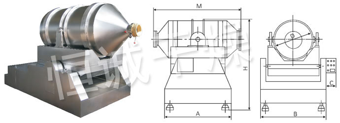 EYH係列二維運動混合機